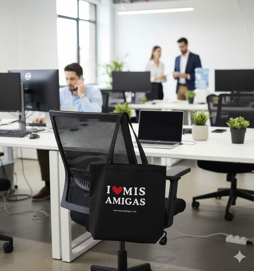 Bolsa Tote “I ❤️ MIS AMIGAS” – Amistad para llevar contigo