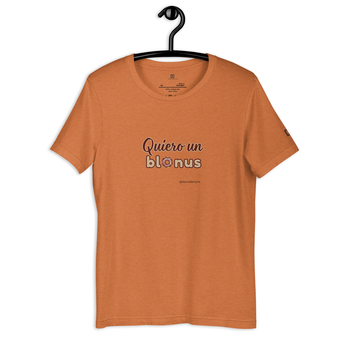 🍩 Camiseta “Quiero un Blonus” – Humor dulce y sin remordimientos