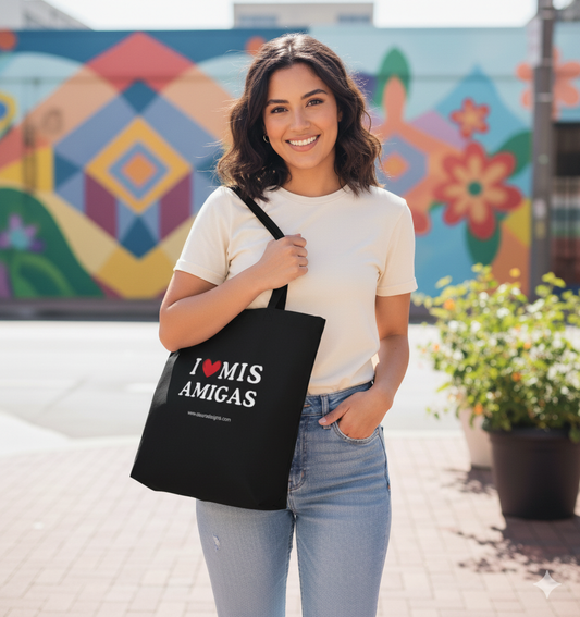 Bolsa Tote “I ❤️ MIS AMIGAS” – Amistad para llevar contigo